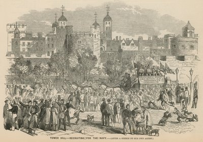 Tower Hill, London: rekruttering til flåden af English School