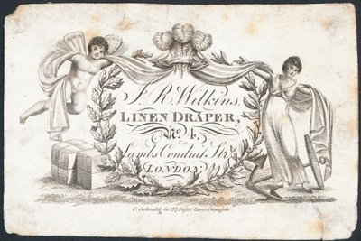 Handelskort, F R Wilkins af English School