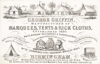 Handelskort, George Griffin af English School
