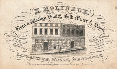 Handelskort, H Molyneux af English School