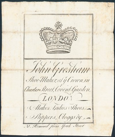 Handelskort, John Gresham af English School