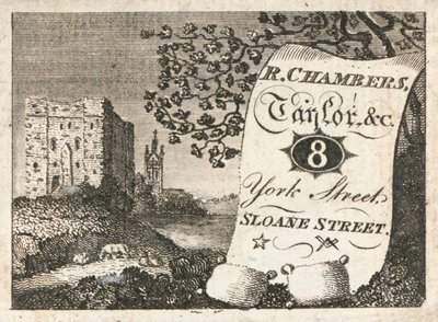 Handelskort, R Chambers af English School