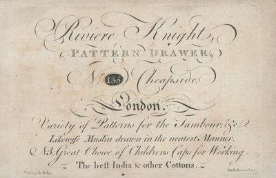 Handelskort, Riviere Knight af English School