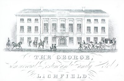 Handelskort, The George af English School