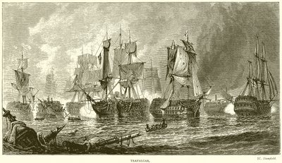 Trafalgar af English School
