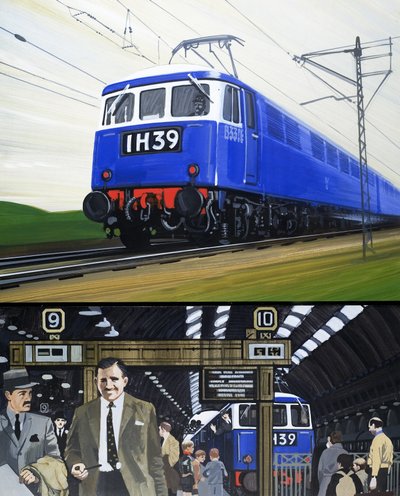 Züge -- Schnellspur zur Sicherheit von English School