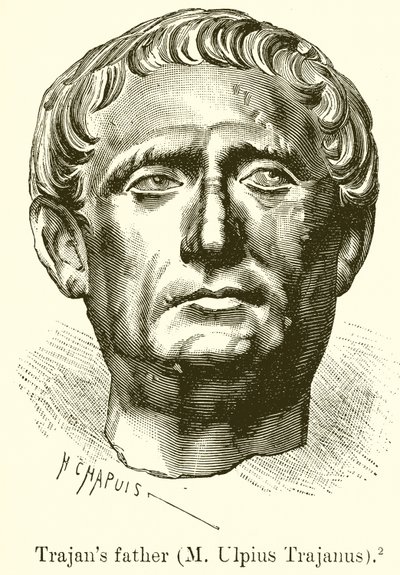 Trajans far (M. Ulpius Trajanus) af English School