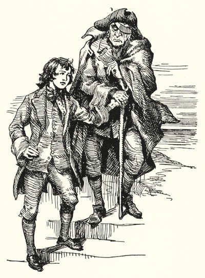 Treasure Island (litho) af English School