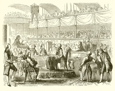 Retssagen mod Ludvig XVI af English School