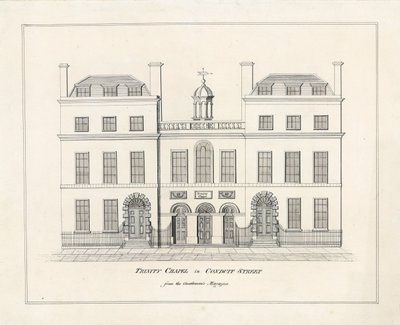 Trinity Chapel, Conduit Street, London af English School