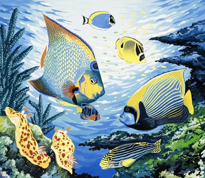 Tropisk fisk af English School