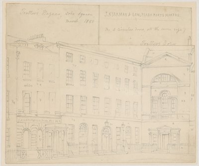 Trotters Bazaar, Soho Square af English School