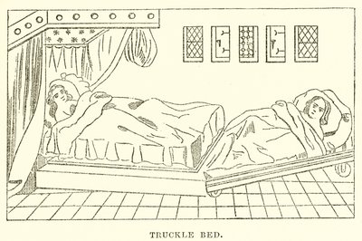 Truckle Bed af English School