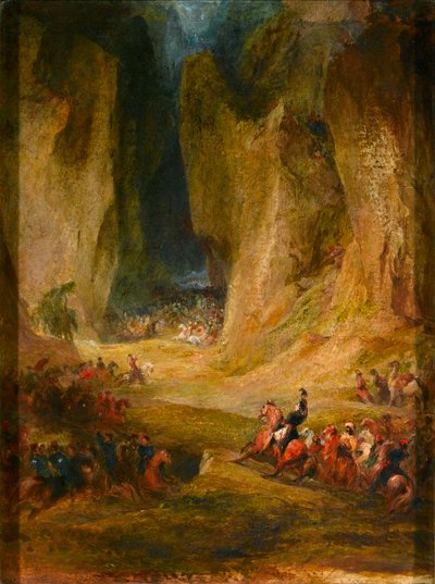 Trukkee, 28. februar 1845, en hændelse under Sir Charles Napiers Hill-kampagne i Baluchistan af English School