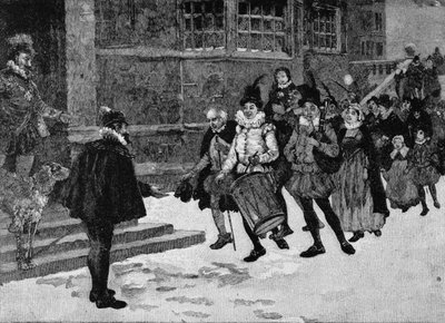 Tudor Wassailing af English School