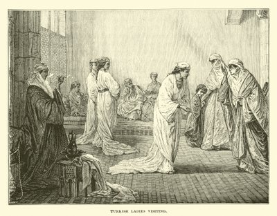 Tyrkiske damer på besøg af English School