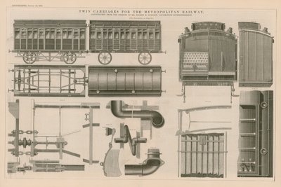 Tvillingevogne til Metropolitan Railway af English School