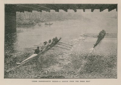 Under Hammersmith Bridge af English School