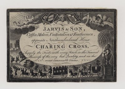 Bedemænd, Jarvis og Søn, handelskort af English School