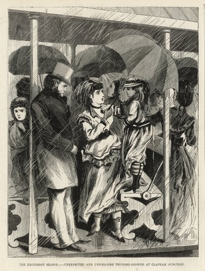 Uventet og uvelkomment tordenbyge ved Clapham Junction af English School