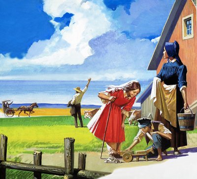 Uidentificeret ung opfinder af English School