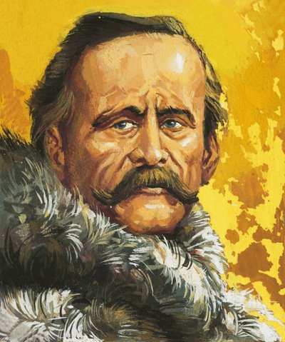 Unidentifiziertes Porträt von English School