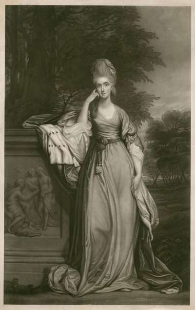 Uidentificeret portræt, muligvis Adelaide, Queen Consort til William IV af English School