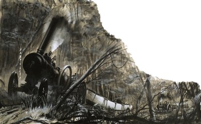 Uidentificeret tog (af typen Stephenson