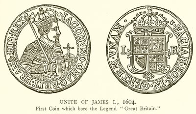 Forenet af James I, 1604 af English School