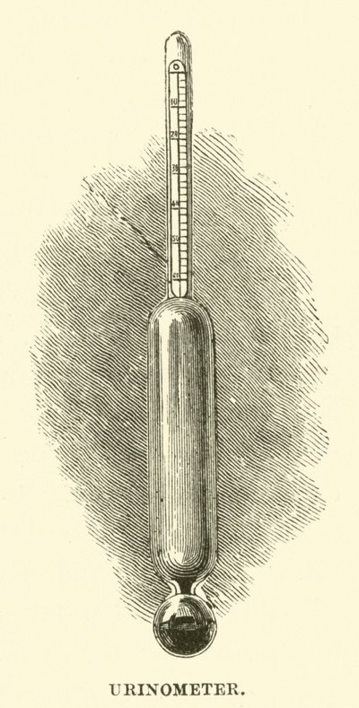 Urinometer (engraving) af English School