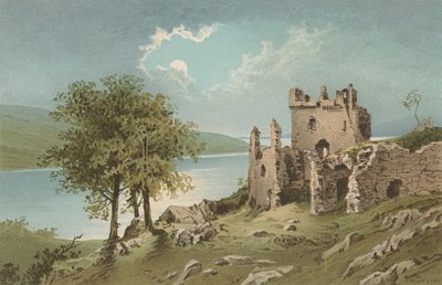 Urquhart Castle - Loch Ness af English School