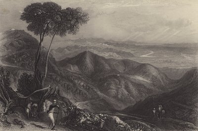 Doon-dalen, Himalaya-bjergene (gravering) af English School