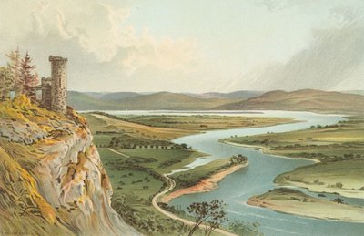 Valley of the Tay - Fra Kinnoull Hill af English School