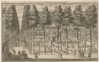 Vauxhall Spring Gardens af English School
