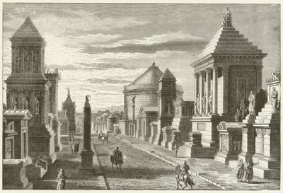 Via Appia, nær Rom af English School