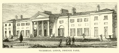 Viceregal Lodge, Phoenix Park af English School