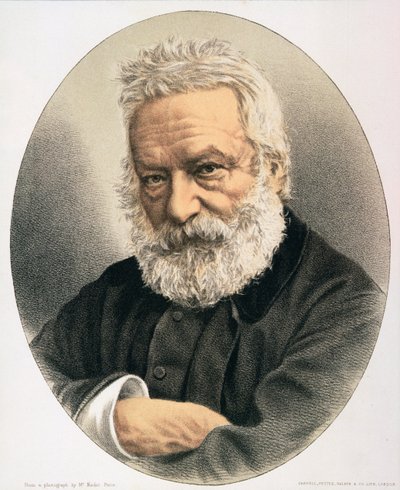 Victor Marie Hugo (1802-85) af English School