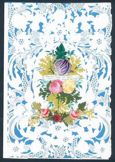 Victoriansk Valentin af English School