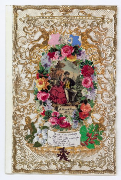 Victoriansk valentinskort (multimedie) af English School