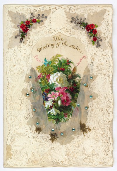 Victoriansk valentinskort (multimedie) af English School