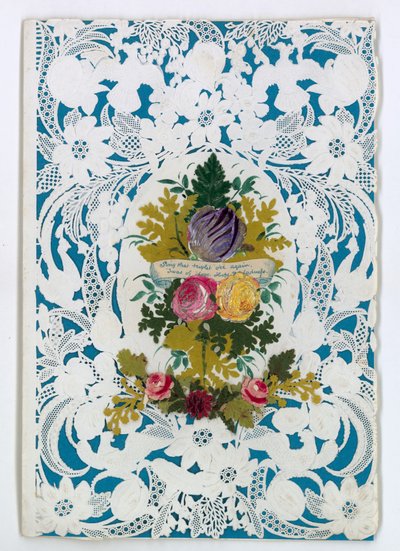 Victoriansk valentinskort (multimedie) af English School