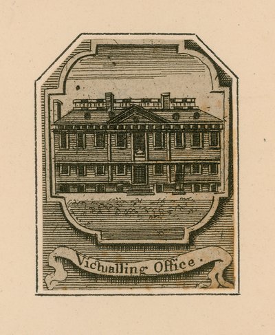 Viktualiseringskontoret, London af English School