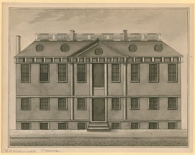 Viktualiseringskontoret, London af English School
