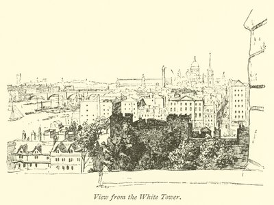 View from the White Tower  af English School