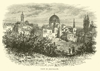 Udsigt i Jerusalem af English School