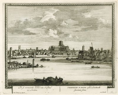 Udsigt over London af English School