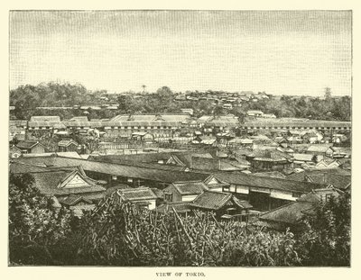 Udsigt over Tokio af English School