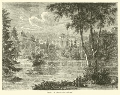 Udsigt over Wilhelmshohe, september 1870 af English School