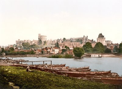 Blick auf Windsor von English School