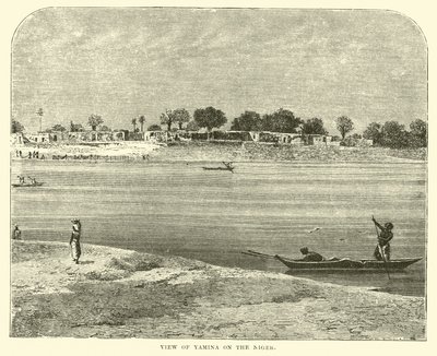 View of Yamina on the Niger  af English School